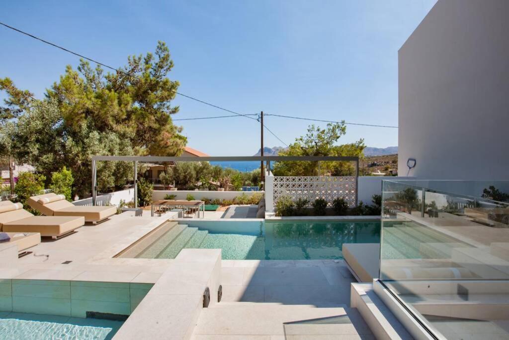 Chania Living Stories Villa With Piano المظهر الخارجي الصورة