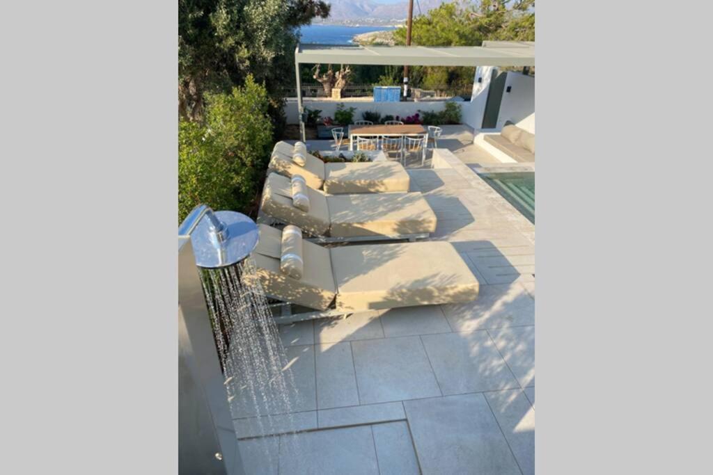 Chania Living Stories Villa With Piano المظهر الخارجي الصورة