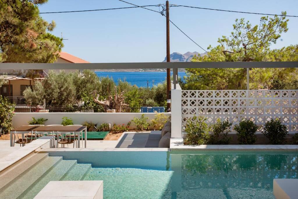 Chania Living Stories Villa With Piano المظهر الخارجي الصورة