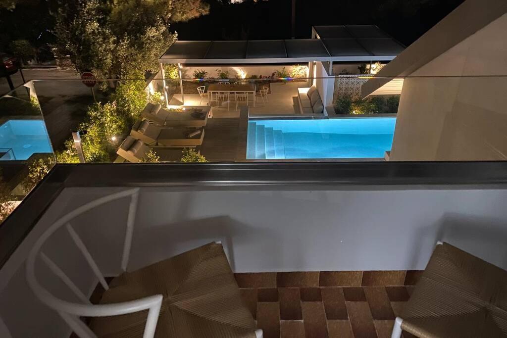 Chania Living Stories Villa With Piano المظهر الخارجي الصورة